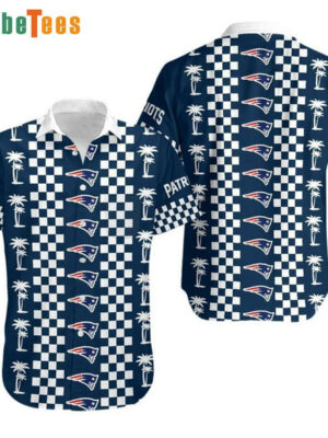 Sport-Team New England Patriots Hawaiian Shirt Coconut Trees - Perfect Gifts For Your Loved Ones