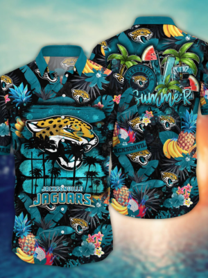 Jacksonville Jaguars NFL Flower Hawaii Shirt And Tshirt For Fans, Summer Football Shirts NA49548