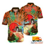 NFL Cleveland Browns Hawaiian Shirt Beach Gift For Fans Football Lover - Rugby Fan Store