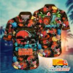 NFL Cleveland Browns Hawaiian Shirt Tropical Fruit Gift For Fans Football Lover - Rugby Fan Store