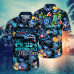 Tennessee Titans NFL Flower Hawaii Shirt And Tshirt For Fans, Summer Football Shirts NA49548